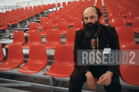 P.F.Prilutski, scienziato russo, ritratto 1985, Italia / P.F.Prilutski, russian scientist, potrait 1985, Italy. ©Massimo Perelli/Rosebud2