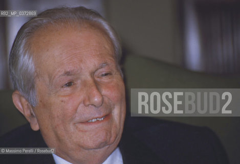 Ludovico Geymonat, cultura, ritratto 1986, Roma, Italia / Ludovico Geymonat, culture, potrait 1986, Rome, Italy. ©Massimo Perelli/Rosebud2