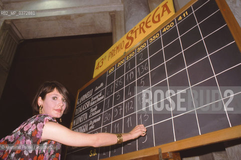 Premio  Strega,scrittori, ritratto, giuria, 1989 Roma, Italia / Strega Prize, writers,potrait,  jury, 1989,  Rome, Italy. ©Massimo Perelli/Rosebud2