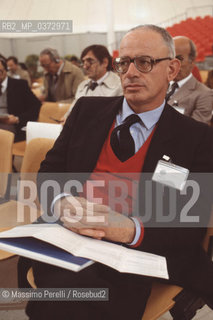 Calogero, fisico, ritratto 1985, Italia / Calogero, fisic, potrait 1985, Italy. ©Massimo Perelli/Rosebud2