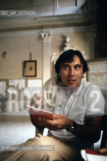 Claudio Abbado, direttore, musica classica, ritratto 1984, Pesaro, Italia / Claudio Abbado, director, classic music, potrait 1984, Pesaro, Italy. ©Massimo Perelli/Rosebud2