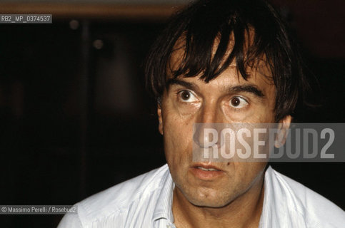 Claudio Abbado, direttore, musica classica, ritratto 1984, Pesaro, Italia / Claudio Abbado, director, classic music, potrait 1984, Pesaro, Italy. ©Massimo Perelli/Rosebud2