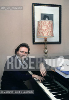 Riccardo Chailly, direttore, musica classica, ritratto 1994, Roma, Italia / Riccardo Chailly, director, classic music, potrait 1994, Rome, Italy. ©Massimo Perelli/Rosebud2