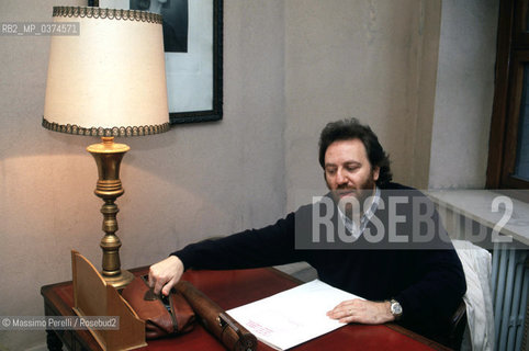 Riccardo Chailly, direttore, musica classica, ritratto 1994, Roma, Italia / Riccardo Chailly, director, classic music, potrait 1994, Rome, Italy. ©Massimo Perelli/Rosebud2