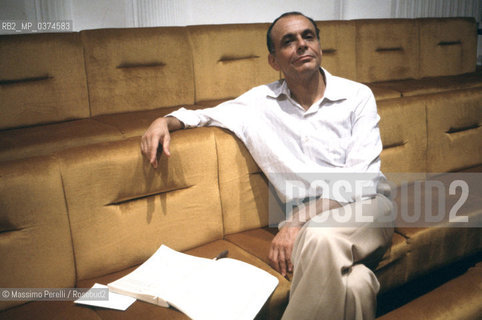 Lorin Maazel, direttore, musica classica, ritratto 1992, Roma, Italia / Lorin Maazel, director, classic music, potrait 1992, Rome, Italy. ©Massimo Perelli/Rosebud2