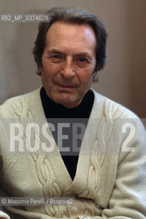 Carlo Maria Giulini, direttore, musica classica, ritratto 1989, Roma, Italia / Carlo Maria Giulini, director, classic music, potrait 1989, Rome, Italy. ©Massimo Perelli/Rosebud2