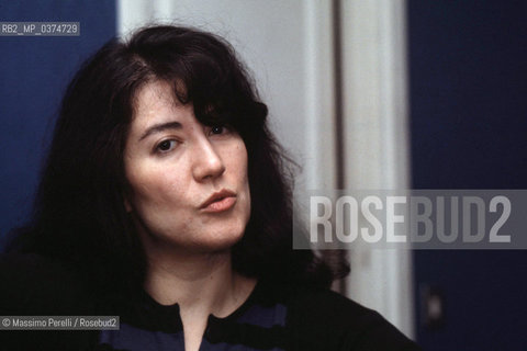 Martha Algerich, pianista, musica classica, ritratto 1983, Roma, Italia / Martha Algerich, pianist, classic music, potrait 1983, Rome, Italy. ©Massimo Perelli/Rosebud2