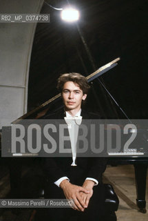 Ivo Pogorelich, pianista, musica classica, ritratto 1983, Roma, Italia / Ivo Pogorelich, pianist, classic music, potrait 1983, Rome, Italy. ©Massimo Perelli/Rosebud2