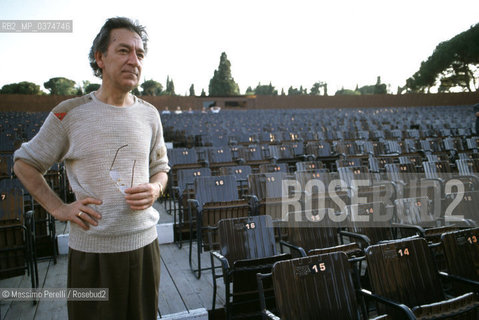 Jurij Temirkanov, direttore, musica classica, ritratto 1992, Roma, Italia / Jurij Temirkanov, director, classic music, potrait 1992, Rome, Italy. ©Massimo Perelli/Rosebud2