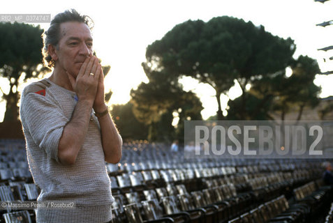 Jurij Temirkanov, direttore, musica classica, ritratto 1992, Roma, Italia / Jurij Temirkanov, director, classic music, potrait 1992, Rome, Italy. ©Massimo Perelli/Rosebud2