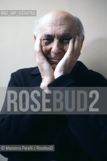 Sir.George Solti, direttore, musica classica, ritratto 1986, Bologna, Italia / Sir.Georg Solti, director, classic music, potrait 1986, Bologna, Italy. ©Massimo Perelli/Rosebud2