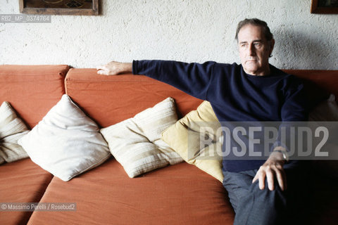 Giancarlo Menotti nella sua casa, compositore, musica classica, Festival Spoleto, ritratto 1983, Spoleto, Italia / Giancarlo Menotti in your house, composer, classic music, Spoleto Festival, potrait 1983, Spoleto, Italy. ©Massimo Perelli/Rosebud2