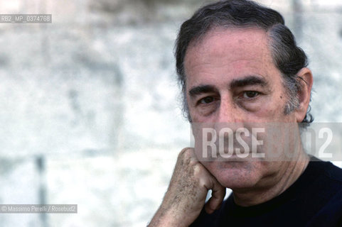 Giancarlo Menotti, compositore, musica classica, Festival Spoleto, ritratto 1983, Spoleto, Italia / Giancarlo Menotti, composer, classic music, Spoleto Festival, potrait 1983, Spoleto, Italy. ©Massimo Perelli/Rosebud2