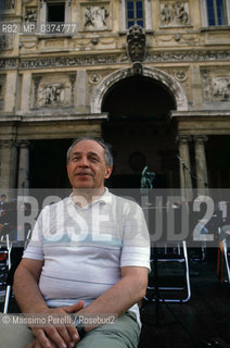 Pierre Boulez, direttore, musica classica, ritratto 1991, Roma, Italia / Pierre Boulez, director, classic music, potrait 1991, Rome, Italy. ©Massimo Perelli/Rosebud2