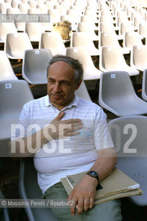 Pierre Boulez, direttore, musica classica, ritratto 1991, Roma, Italia / Pierre Boulez, director, classic music, potrait 1991, Rome, Italy. ©Massimo Perelli/Rosebud2