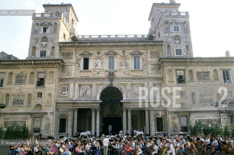 Pierre Boulez, direttore, musica classica, ritratto 1991, Roma, Italia / Pierre Boulez, director, classic music, potrait 1991, Rome, Italy. ©Massimo Perelli/Rosebud2