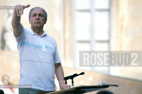 Pierre Boulez, direttore, musica classica, ritratto 1991, Roma, Italia / Pierre Boulez, director, classic music, potrait 1991, Rome, Italy. ©Massimo Perelli/Rosebud2