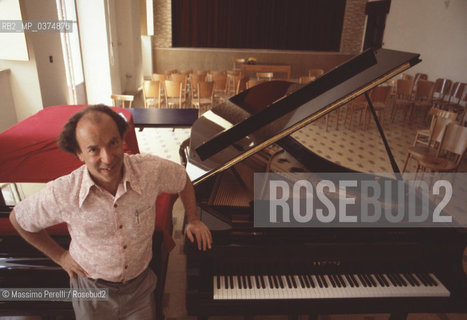 Paul Badura Skoda, pianista, musica classica, ritratto 1989, Assisi, Italia / Paul Badura Skoda, pianist, classic music, potrait 1989, Assisi, Italy. ©Massimo Perelli/Rosebud2