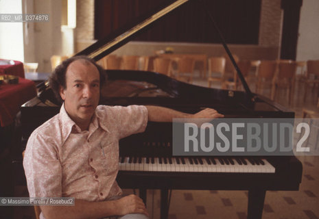 Paul Badura Skoda, pianista, musica classica, ritratto 1989, Assisi, Italia / Paul Badura Skoda, pianist, classic music, potrait 1989, Assisi, Italy. ©Massimo Perelli/Rosebud2