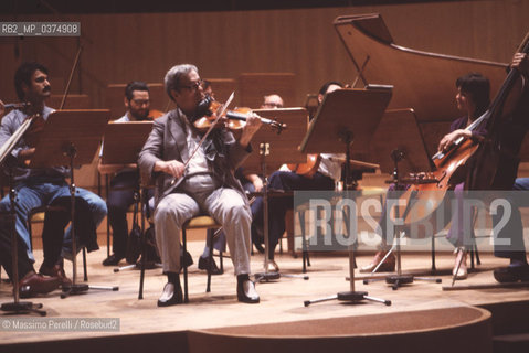 Henrik Szering, violinista, musica classica, ritratto 1987, Roma, Italia / Henrick Szering, violinist, classic music, potrait 1987, Rome, Italy. ©Massimo Perelli/Rosebud2