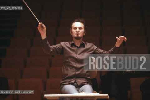 Jerzy Semkov, direttore, musica classica, ritratto 1984, Roma, Italia / Jerzy Semkov, director, classic music, potrait 1984, Rome, Italy. ©Massimo Perelli/Rosebud2