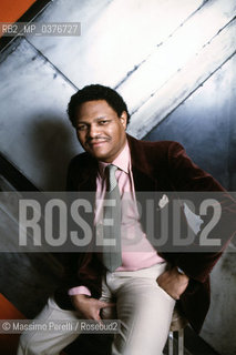 McCoy Tyner, pianista, musica jazz, ritratto 1985, Roma, Italia / McCoy Tyner, pianist, jazz music, potrait 1985, Rome, Italy. ©Massimo Perelli/Rosebud2