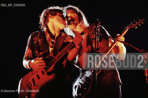 Neil Young, chitarrista, musica rock, ritratto 1983, Roma, Italia / Neil Young, guitarist, rock music, potrait 1983, Rome, Italy. ©Massimo Perelli/Rosebud2