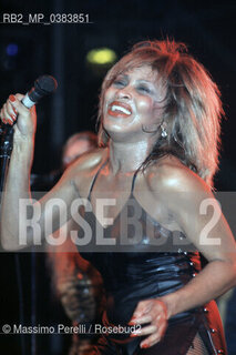 Tina Turner, cantante, musica rock, ritratto 1983, Roma, Italia / Tina Turner, singer, rock music, potrait 1983, Rome, Italy. ©Massimo Perelli/Rosebud2