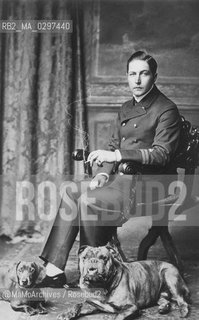 c. 1905: Prince Adalbert of Prussia, Count of Lingen (1884-1948). Third son of  Kaiser Wilhelm II Hohenzollern, German Emperor, he was Navy officer during World War I  / 1905 c.: Il principe Adalberto di Prussia, conte di Lingen (1884-1948). Terzo figlio dellimperatore di Germania Guglielmo II Hohenzollern, durante la Prima guerra mondiale fu ufficiale di marina - Reproduced by MaMoArchives/Rosebud2