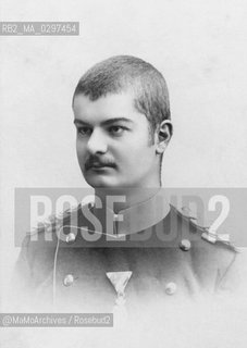 1890: Alexander I of Serbia or Aleksandar Obrenović (1876-1903). He was king of Serbia from 1889 to 1903 when he and his wife, Queen Draga, were assassinated / 1890: Alessandro I di Serbia o Alessandro Obrenović (1876-1903). Fu re di Serbia dal 1889 al 1903 quando lui e sua moglie, la regina Draga, vennero assassinati - Reproduced by MaMoArchives/Rosebud2