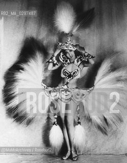 c.1920: American-French dancer and singer Joséphine Baker (1906-1975) / 1920 c.: La ballerina e cantante americana, naturalizzata francese, Joséphine Baker - Reproduced by MaMoArchives/Rosebud2