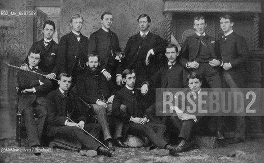 Boston, c. 1883: American art historian Bernard Berenson (1865-1959) / Boston, 1883 c.: Lo storico dellarte americano Bernard Berenson (1865-1959) - Reproduced by MaMoArchives/Rosebud2