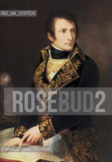 1803: Napoleon Bonaparte in a painting by Andrea Appiani (Bellagio, Gallarati Scotti Collection) / 1803: Napoleone Bonaparte in un dipinto di Andrea Appiani (Bellagio, Collezione Gallarati Scotti) - Reproduced by MaMoArchives/Rosebud2