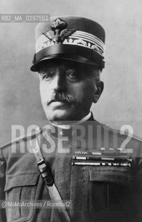 Italian Field Marshal Luigi Cadorna (1850-1928), most famous for being the chief of staff of the Italian army during the first part of World War I / Il generale Luigi Cadorna (1850-1928), capo di stato maggiore dellesercito italiano durante la Prima guerra mondiale - Reproduced by MaMoArchives/Rosebud2