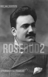 Italian operatic tenor Enrico Caruso (1873-1921) /  Il tenore Enrico Caruso (1873-1921) - Reproduced by MaMoArchives/Rosebud2
