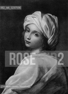 Portrait associated with Beatrice Cenci attributed to Guido Reni. Beatrice Cenci  (1577-1599) was an Italian noblewoman who was sentenced to death for having participated in the killing of his father, Francesco Cenci, an aristocrat who haunted her, even sexually abusing, and his family. Beatrice then became a symbol for the people of Rome of resistance against the arrogant aristocracy and she has been the subject of a number of literary and musical work / Presunto ritratto di Beatrice attribuito a Guido Reni. Beatrice Cenci (1577-1599) fu una nobile romana condannata a morte per aver partecipato alluccisone del padre, Francesco Cenci, un aristocratico che opprimeva lei, anche abusandone sessualmente, e la sua famiglia. Beatrice divenne per il popolo di Roma un simbolo di resistenza contro larroganza dei nobili ed è stata il soggetto di diverse opere letterarie e musicali - Reproduced by MaMoArchives/Rosebud2