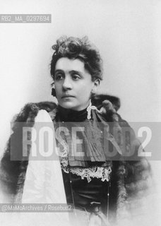 Italian stage actress Eleonora Duse (1858-1924) / Lattrice teatrale Eleonora Duse (1858-1924) - Reproduced by MaMoArchives/Rosebud2