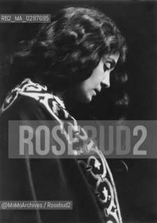 Italian stage actress Eleonora Duse (1858-1924) as Francesca da Rimini / Lattrice teatrale Eleonora Duse (1858-1924) in Francesca da Rimini - Reproduced by MaMoArchives/Rosebud2