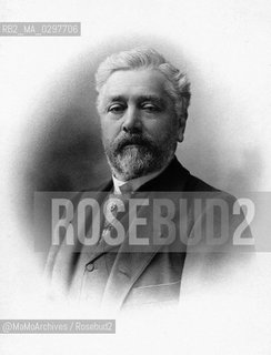 French engineer Gustave Eiffel (1832-1923), famous for the Eiffel Tower, designed by himself and built for the 1889 Universal Exposition in Paris / Lingegnere francese Gustave Eiffel (1832-1923), famoso per aver progettato la Torre Eiffel, costruita per Lesposizione Internazionale di Parigi del 1989 -  Reproduced by MaMoArchives/Rosebud2