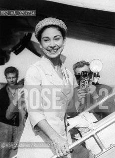 British classical ballet dancer Margot Fonteyn (1919-1991) / La danzatrice inglese Margot Fonteyn - Reproduced by MaMoArchives/Rosebud2