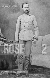 1863: Kaiser Franz Josef I, Emperor of Austria and King of Hungary (1830-1916) / 1863: Limperatore dAustria e re dUngheria Francesco Giuseppe I (1830-1916) - Reproduced by MaMoArchives/Rosebud2