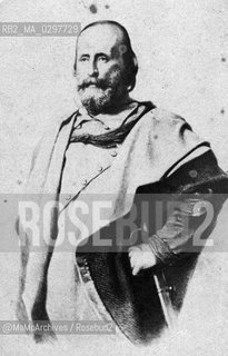 Italian General Giuseppe Garibaldi (1807-1882) / Il generale Giuseppe Garibaldi (1807-1882) - Reproduced by MaMoArchives/Rosebud2