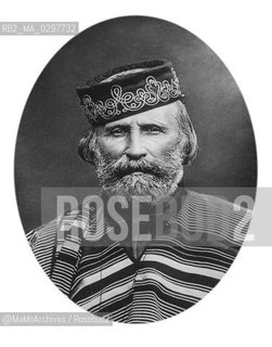 Italian General Giuseppe Garibaldi (1807-1882) / Il generale Giuseppe Garibaldi (1807-1882) - Reproduced by MaMoArchives/Rosebud2