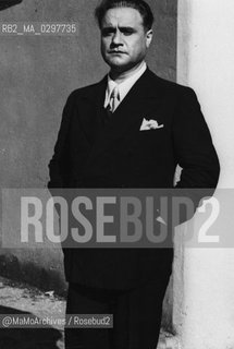Italian operatic tenor Beniamino Gigli (1890-1957) / Il tenore Beniamino Gigli (1890-1957) - Reproduced by MaMoArchives/Rosebud2