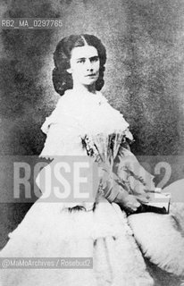 Empress Elisabeth of Austria (1837-1898), wife of Emperor Franz Joseph I / Elisabetta di Baviera (1837-1898) imperatrice dAustria, moglie dellimperatore Francesco Giuseppe I - Reproduced by MaMoArchives/Rosebud2