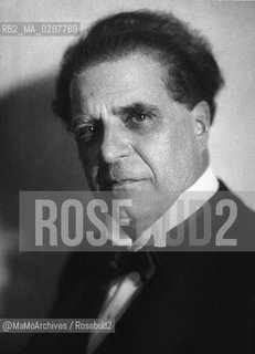 Italian music composer Pietro Mascagni (1863-1945) / Il compositore Pietro Mascagni (1863-1945) -  Reproduced by MaMoArchives/Rosebud2