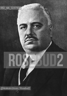 Italian politician and economist Francesco Saverio Nitti (1868-1953) / Francesco Saverio Nitti (1868-1953), politico ed economista - Reproduced by MaMoArchives/Rosebud2