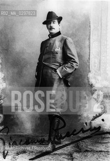 Italian music composer Giacomo Puccini (1858-1924) / Il compositore Giacomo Puccini (1858-1924) - Reproduced by MaMoarchives/Rosebud2