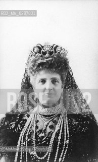 Margherita of Savoy, Queen consort of the Kingdom of Italy during the reign (1878–1900) of her husband, Umberto I / La regina Margherita di Savoia, regina consorte del Regno dItalia durante il regno di suo marito  (1878-1900) Umberto I - Reproduced by MaMoarchives/Rosebud2