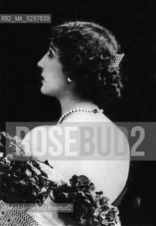 French ballet dancer Cléo de Mérode (1881-1966) / La ballerina francese Cléo de Mérode (1881-1966) - Reproduced by MaMoarchives/Rosebud2